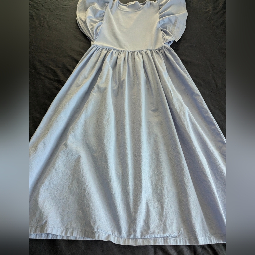 Zara Ribbed Bodice Dress - Picture 7 of 9